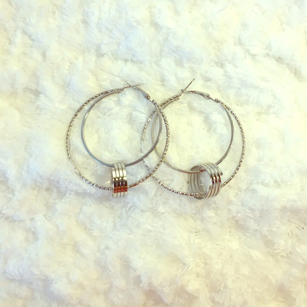 Hoop earrings